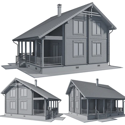 Log cottage — Ver 2