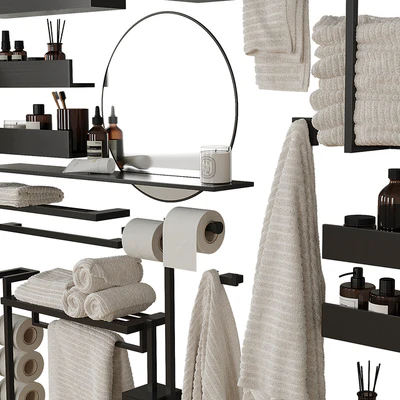 Decorative bathroom set 204 — Ver 2