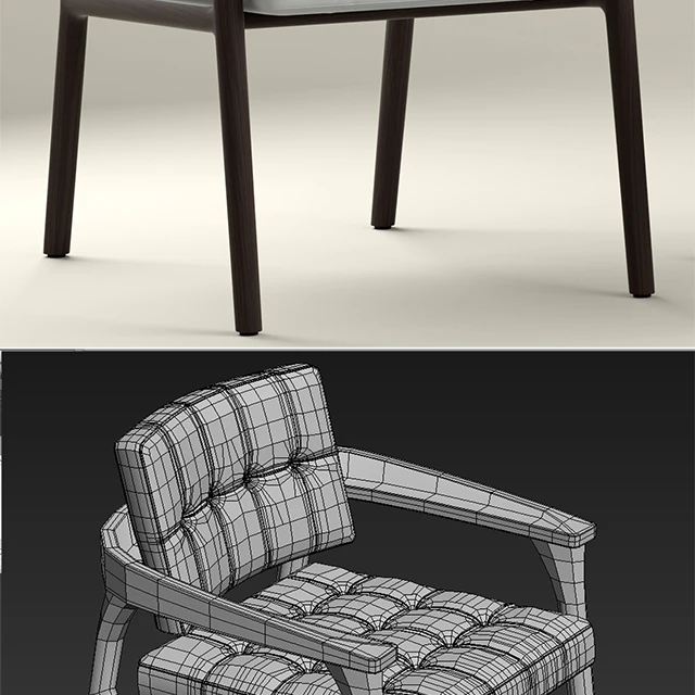 Кресло Trussardi Casa Casilia Lounge Armchair — Скачать