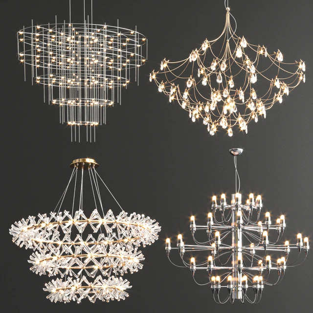 Four Exclusive Chandelier Collection 79 — Descargar