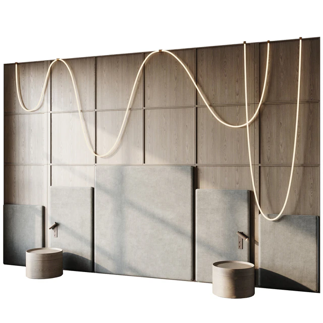 Headboard 3d Wall Panel 21 — Скачать