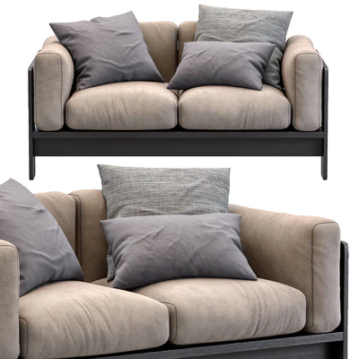 Bastiano petite settee by Knoll — Вид 2