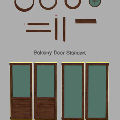 Design for balcony doors — Ver 2