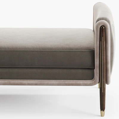 Theodore Alexander Grace end of bed Bench — Ver 2
