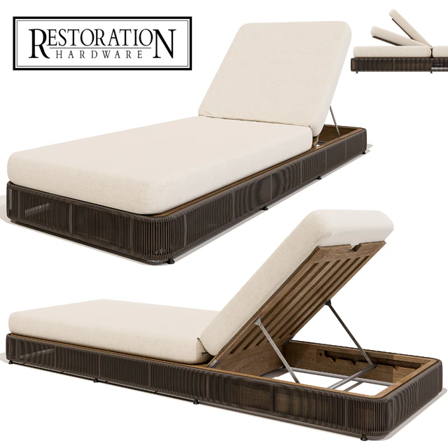 Restoration Hardware Havana Chaise — Скачать