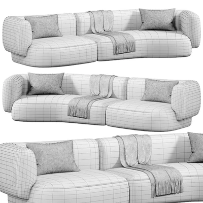 HUG MODULAR SOFA 6, sofas — Ver 2