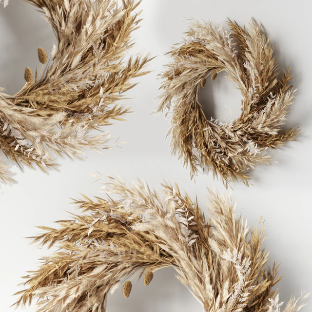 Pampas wall decor-02 — Descargar