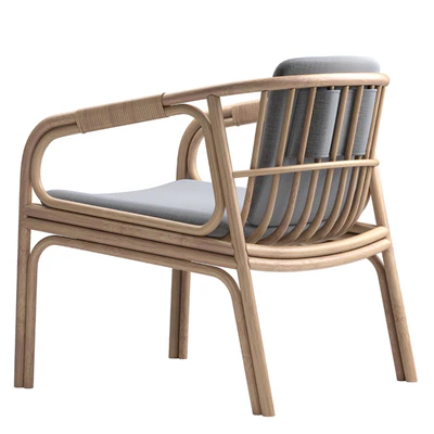 Rattan Lounger Armchair — Вид 2