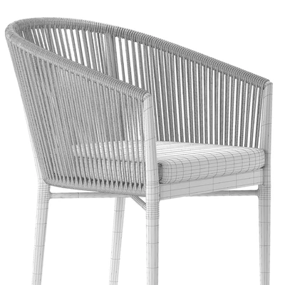 Deephouse. Wicker armchair Marseille — Ver 3