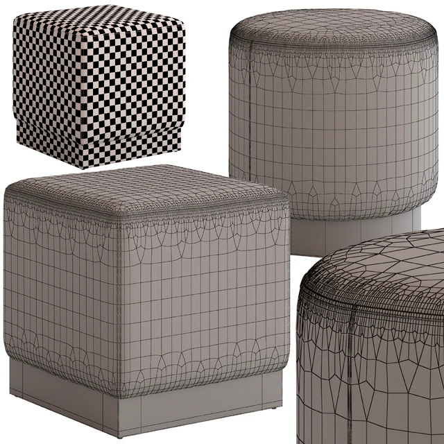 Coco Republic Baxter Ottoman — Descargar
