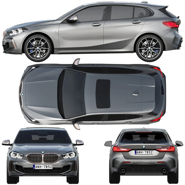 BMW M135i 2022 — Скачать