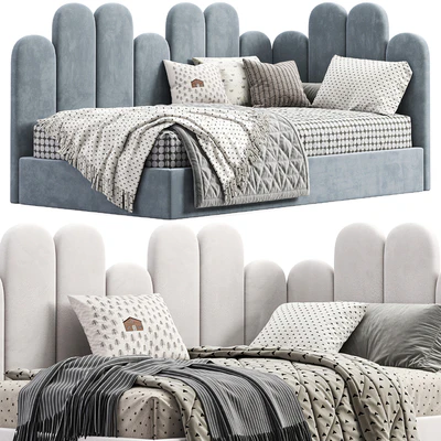 Corner bed Savoyardi kids — Ver 2