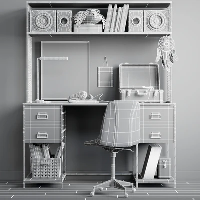 Restoration hardware cabinet decor set vol9 — Вид 2