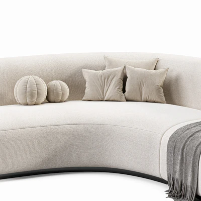 Eichholtz Sofa Bjorn Boucle Sand — Ver 2