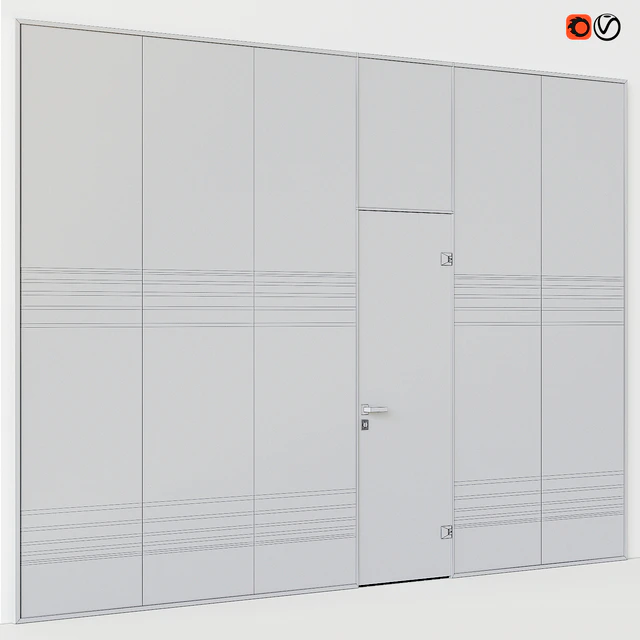 Glass office partitions Doors — Descargar