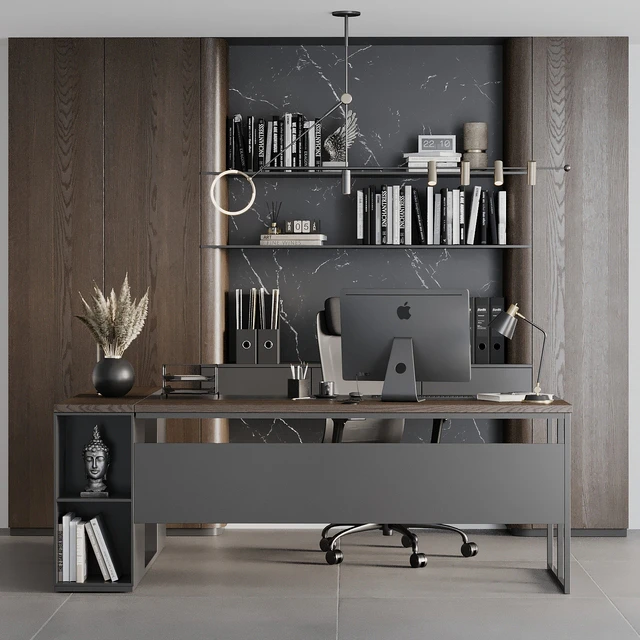 Boss Desk - Office Furniture 15 — Скачать