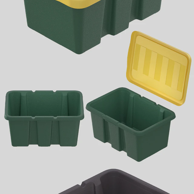 A set of storage containers — Descargar