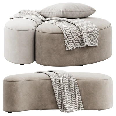 Goa Poufs by ETRO Home Interiors — Вид 1