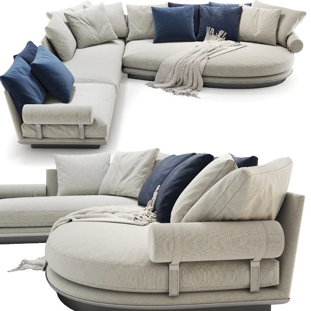 B & B Noonu corner sofa — Download