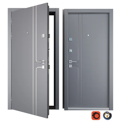 Entrance metal door Vista (Zimen) — Ver 1