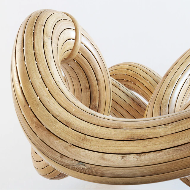 Parametric wood tamplet Hall n1 / Параметрический зал лекало из дерева — Скачать