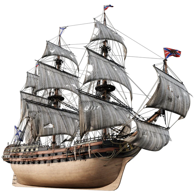 Flagship Peter 1 The Ingermanland 1715 — Скачать