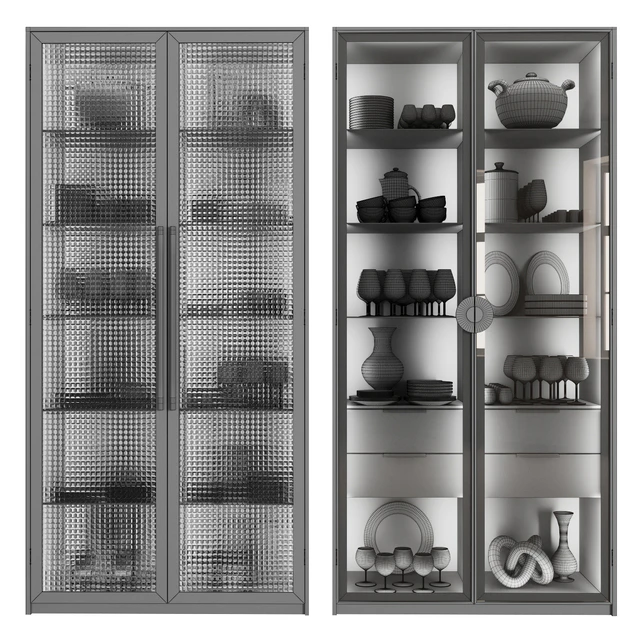 Сupboard with dishes My Design №3 — Descargar