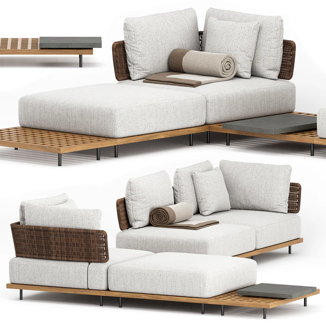QUADRADO OUTDOOR SOFA by Minotti — Descargar