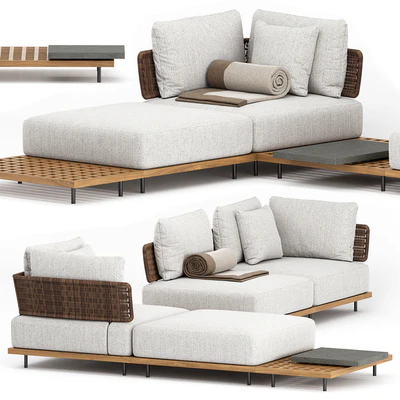 QUADRADO OUTDOOR SOFA by Minotti — Ver 3