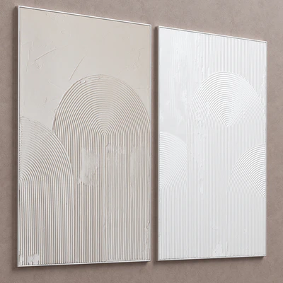 Abstract Arch Plaster Wall Art C-226 — Ver 3