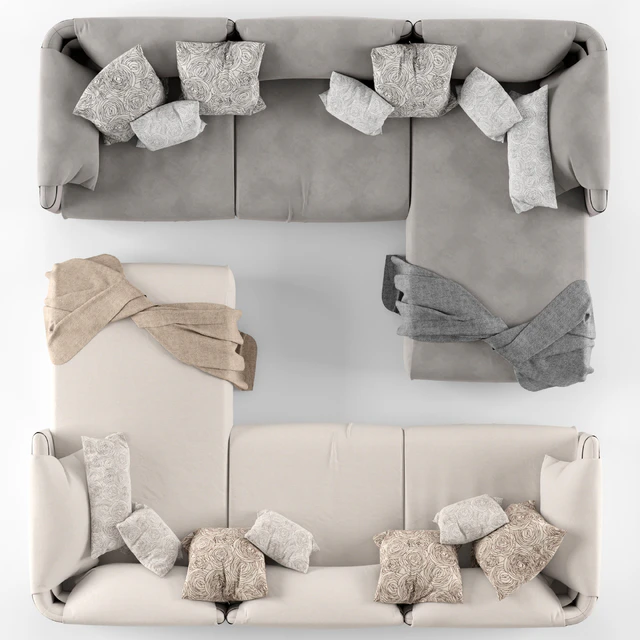 Corner sofa Twin Set — Descargar