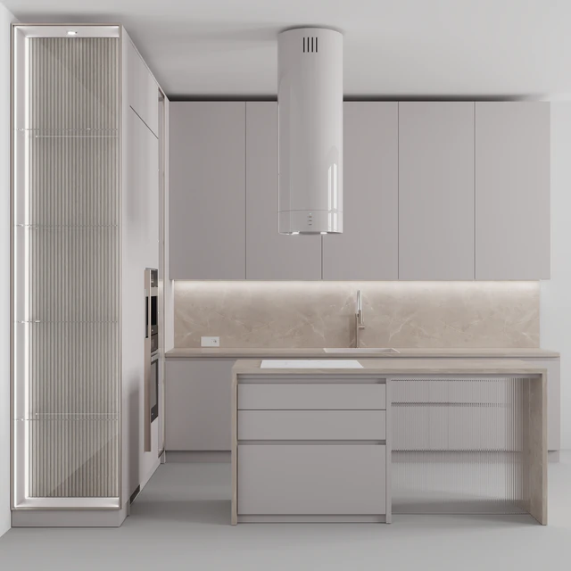Kitchen №120  " Soft Beige " — Скачать