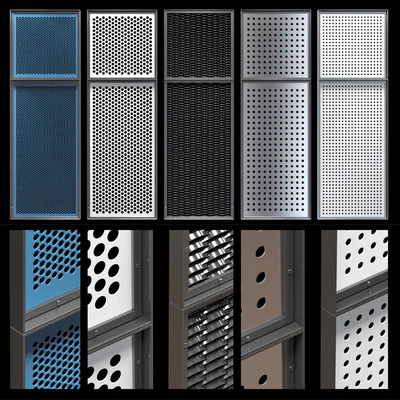 Decorative metal lattices - Circle — Ver 1
