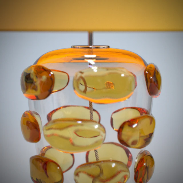 GLB31 BLOB LAMP AMBER — Скачать