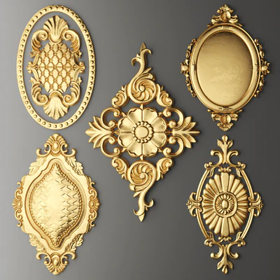 Set stucco decoration — Ver 4