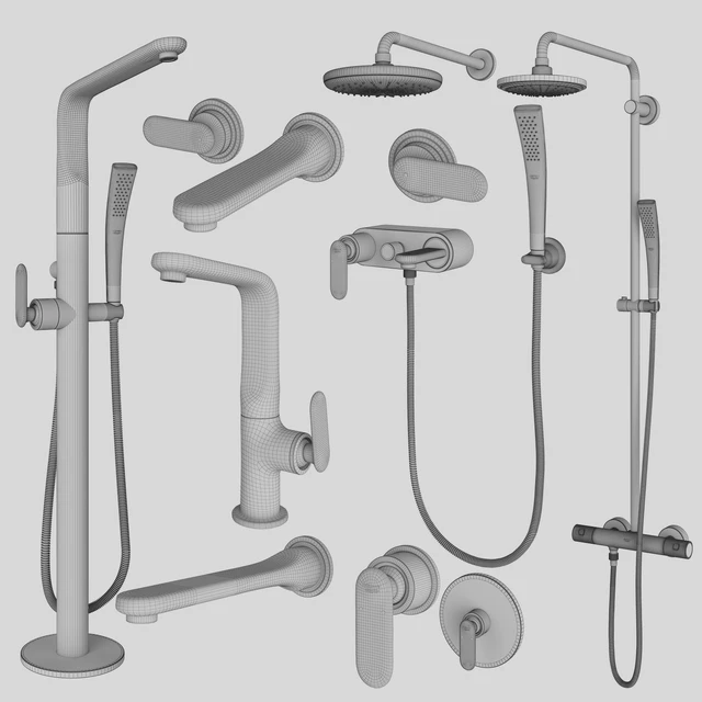 Смесители и душевые системы GROHE | Veris set 70 — Скачать