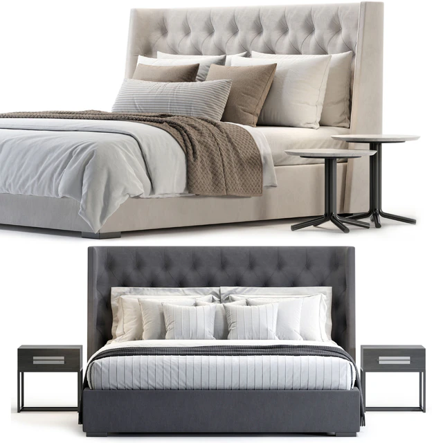 Meridiani TURMAN Bed — Descargar