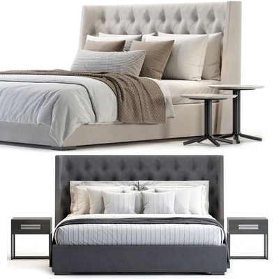 Meridiani TURMAN Bed — Ver 3