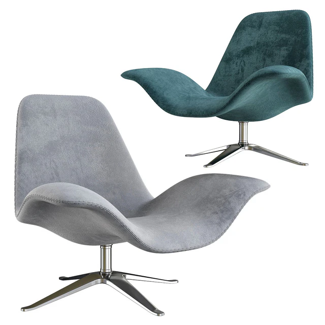 Concord Low Fabric Armchair — Скачать