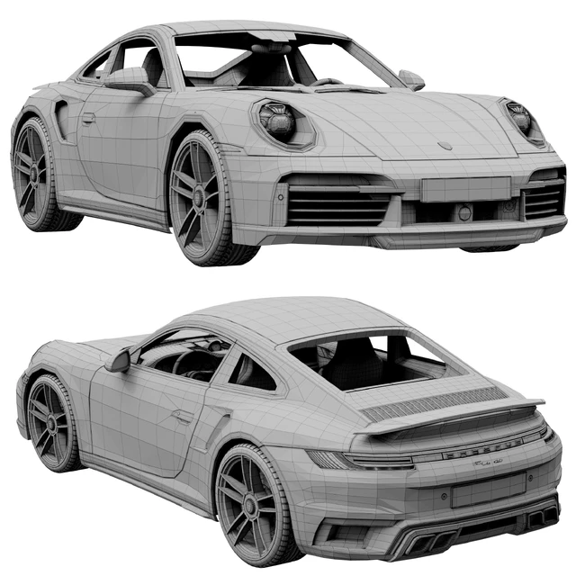 Porsche 911 Turbo S 2021 — Скачать