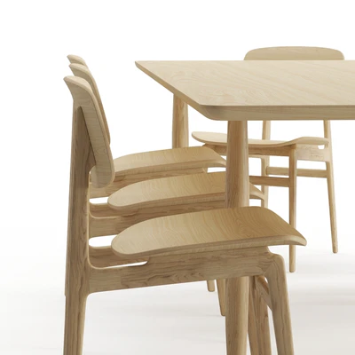 Dining chair and table - Norr11 — Вид 3