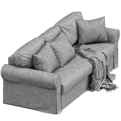 VRETSTORP Sleeper sofa, Totebo light beige IKEA — Ver 2