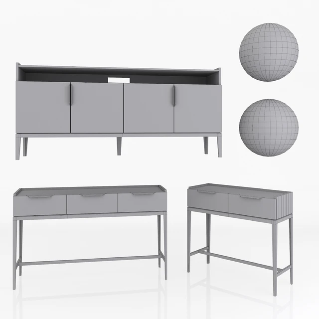 Dantone Home Metropolitan console set — Descargar