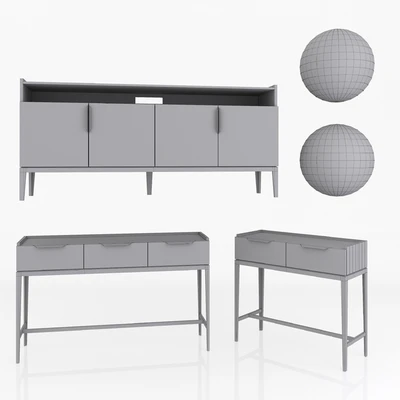 Dantone Home Metropolitan console set — Ver 2