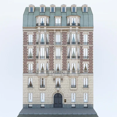 Facade French building — Ver 1