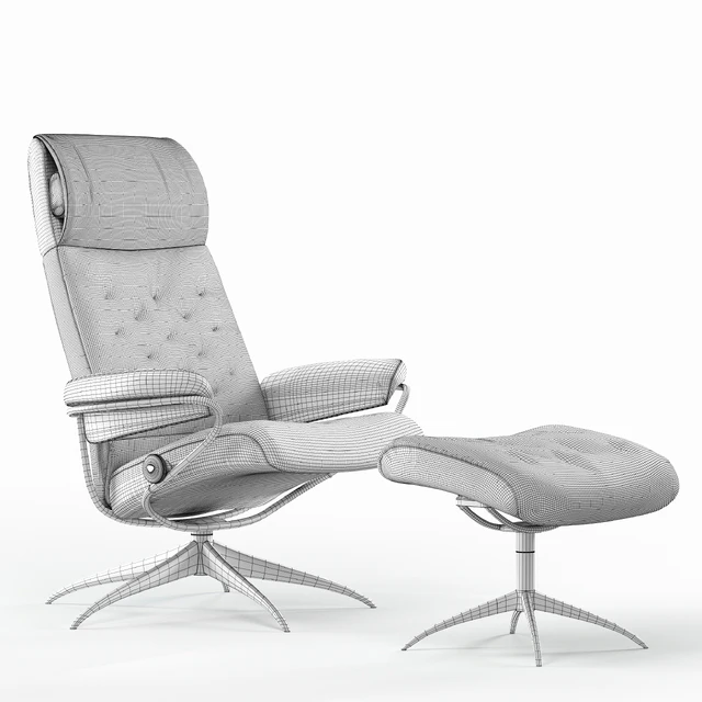 Stressless Metro chair high back std base — Скачать