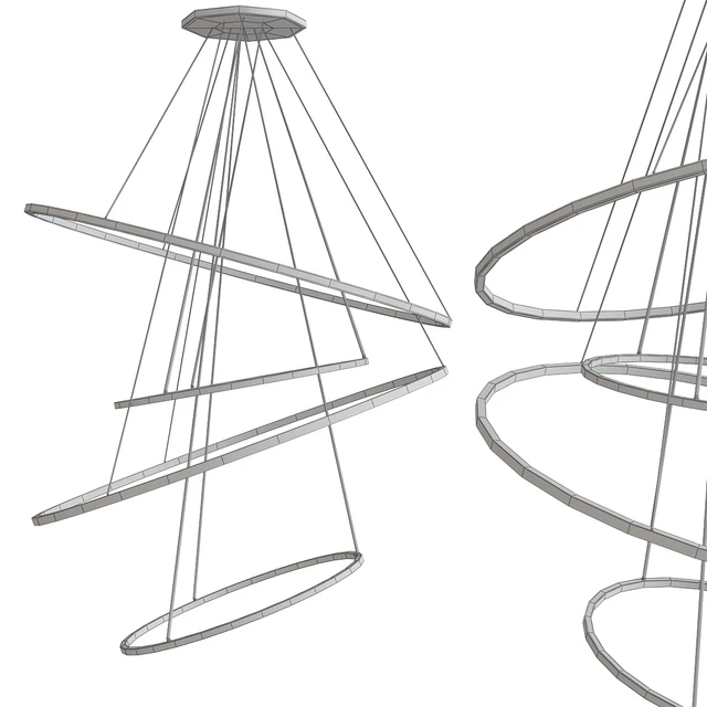 LED metal pendant lamp with dimmer LOHJA by Cameron — Download