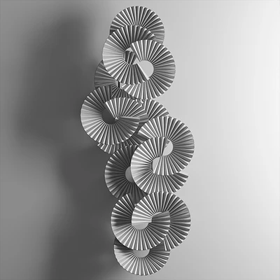 THAI NATURA Escultura metal dorado — Ver 2