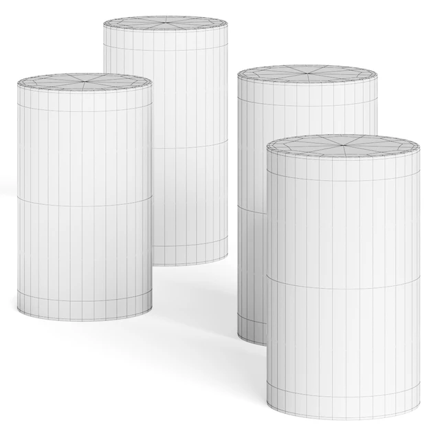 Minotti Pilotis Indoor & Outdoor Coffee Tables — Скачать