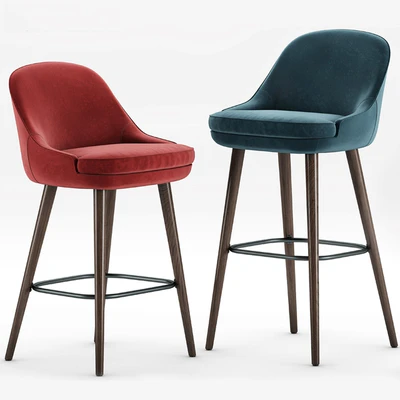 Walter Knoll 375 Bar Stool and Barhocker — Вид 1